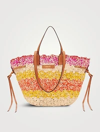 Coiba Raffia Tote Bag