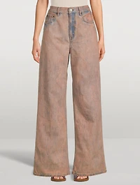 Loose Bootcut Jeans
