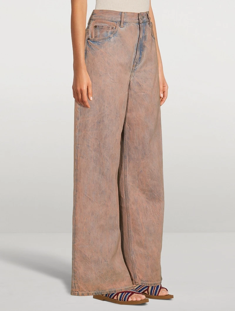 Loose Bootcut Jeans