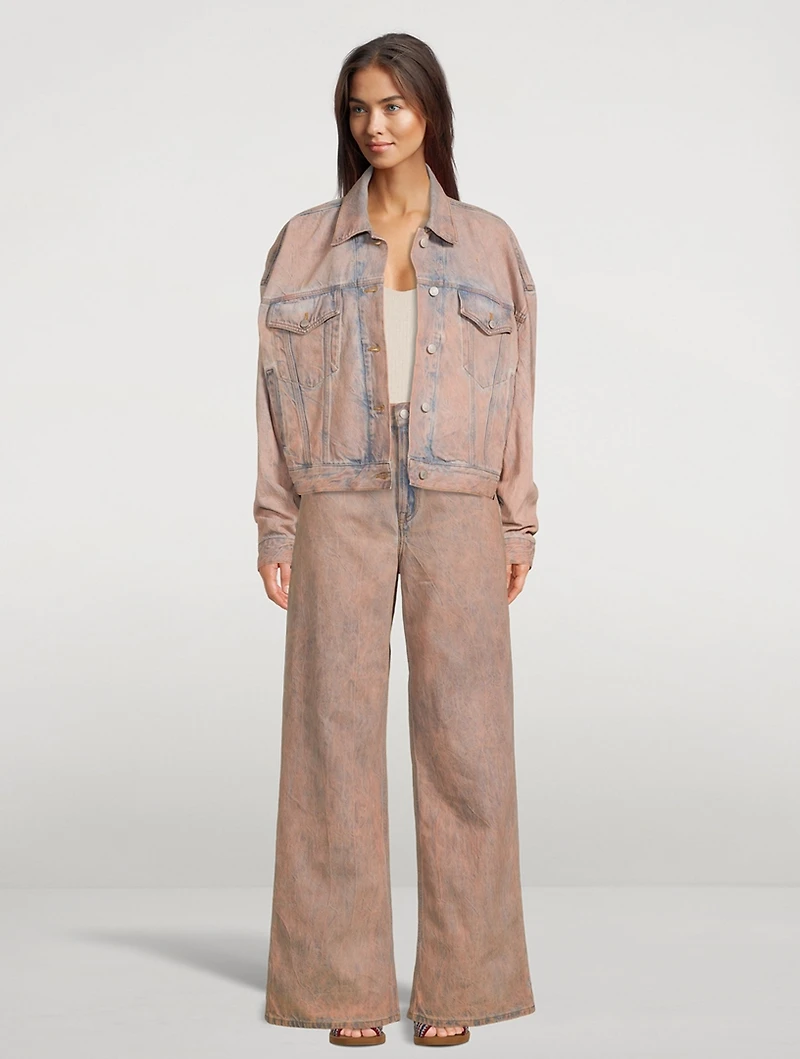Loose Bootcut Jeans