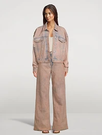 Loose Bootcut Jeans