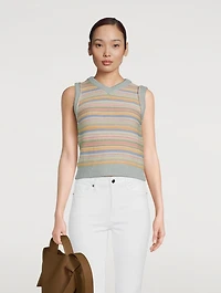 Striped Sweater Vest