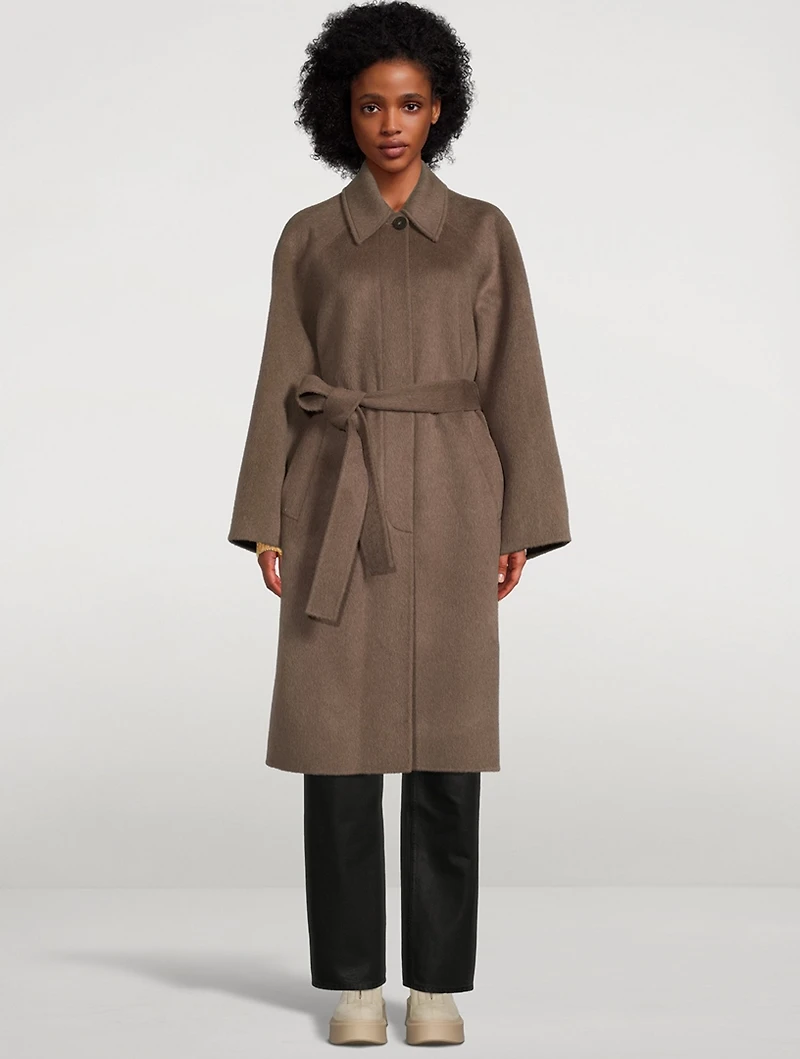 Belted Wool Coat