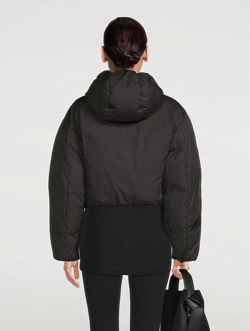 Cropped Down Jacket