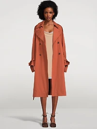 Cotton Trench Coat