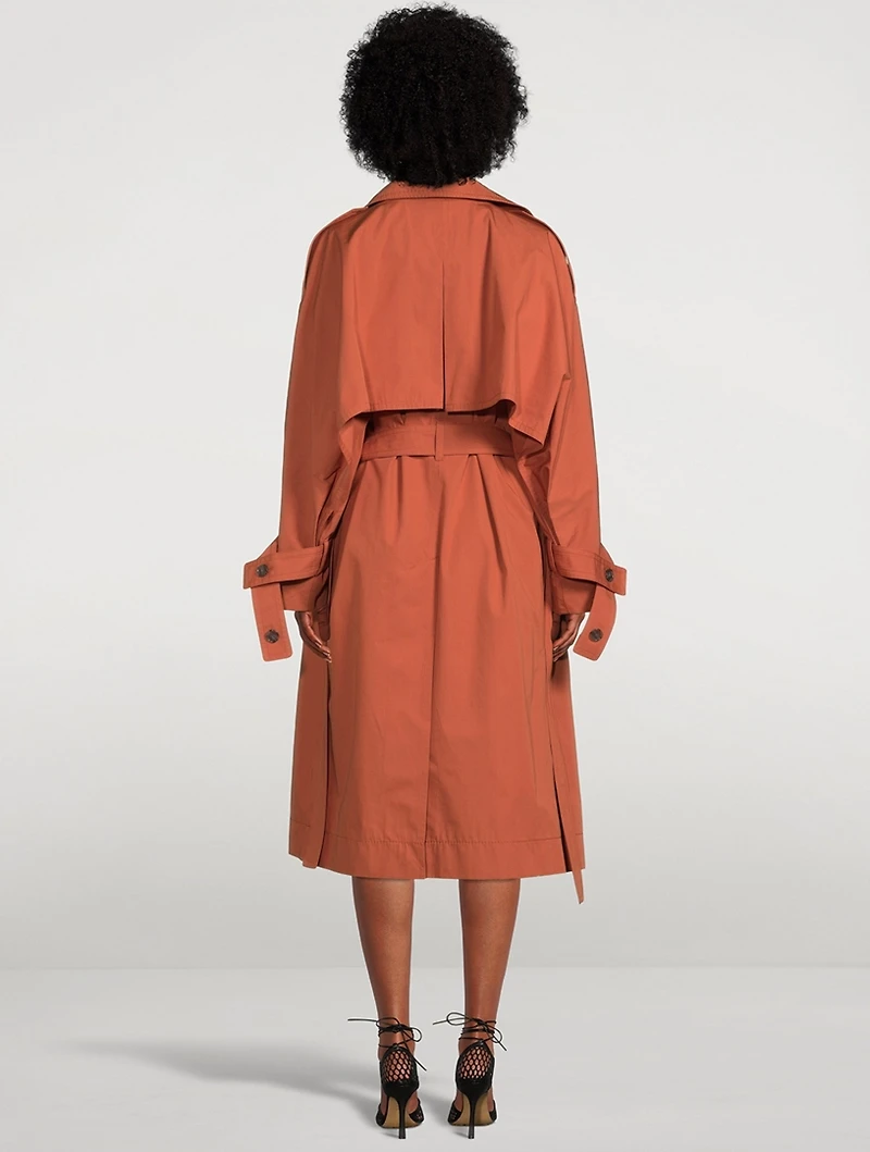 Cotton Trench Coat