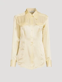 Light Satin Shirt
