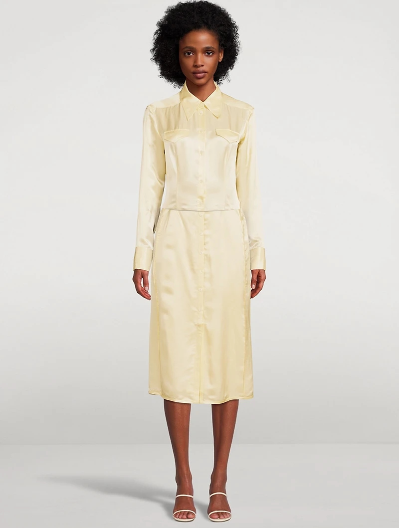 Light Satin Shirt