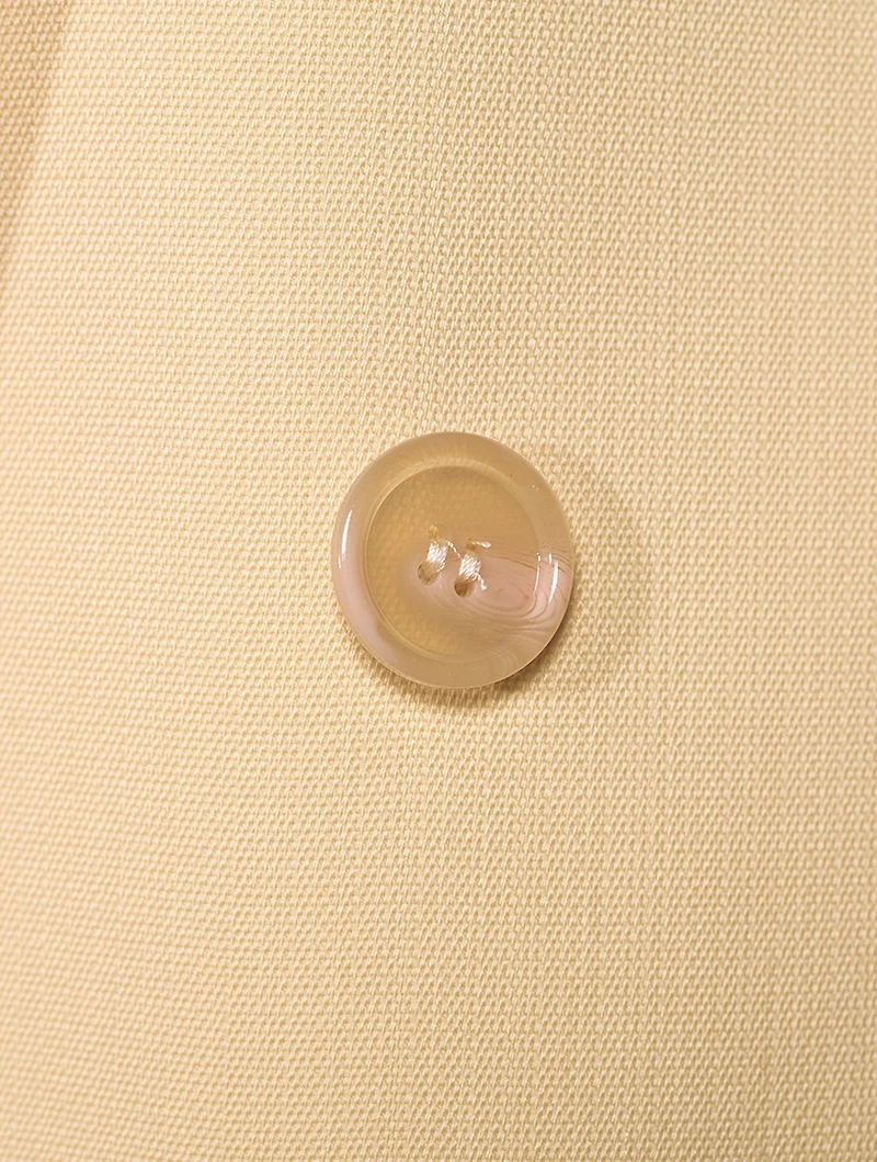 Tailored Double-Breasted Suit Jacket