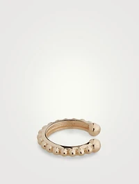 Dew Drop 14K Gold Ear Cuff