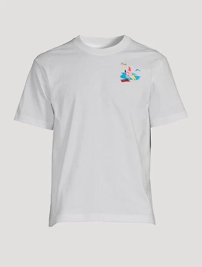 Baise Sur La Plage Cotton T-Shirt