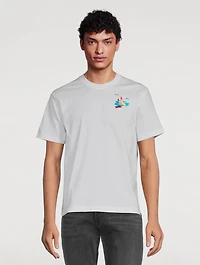 Baise Sur La Plage Cotton T-Shirt