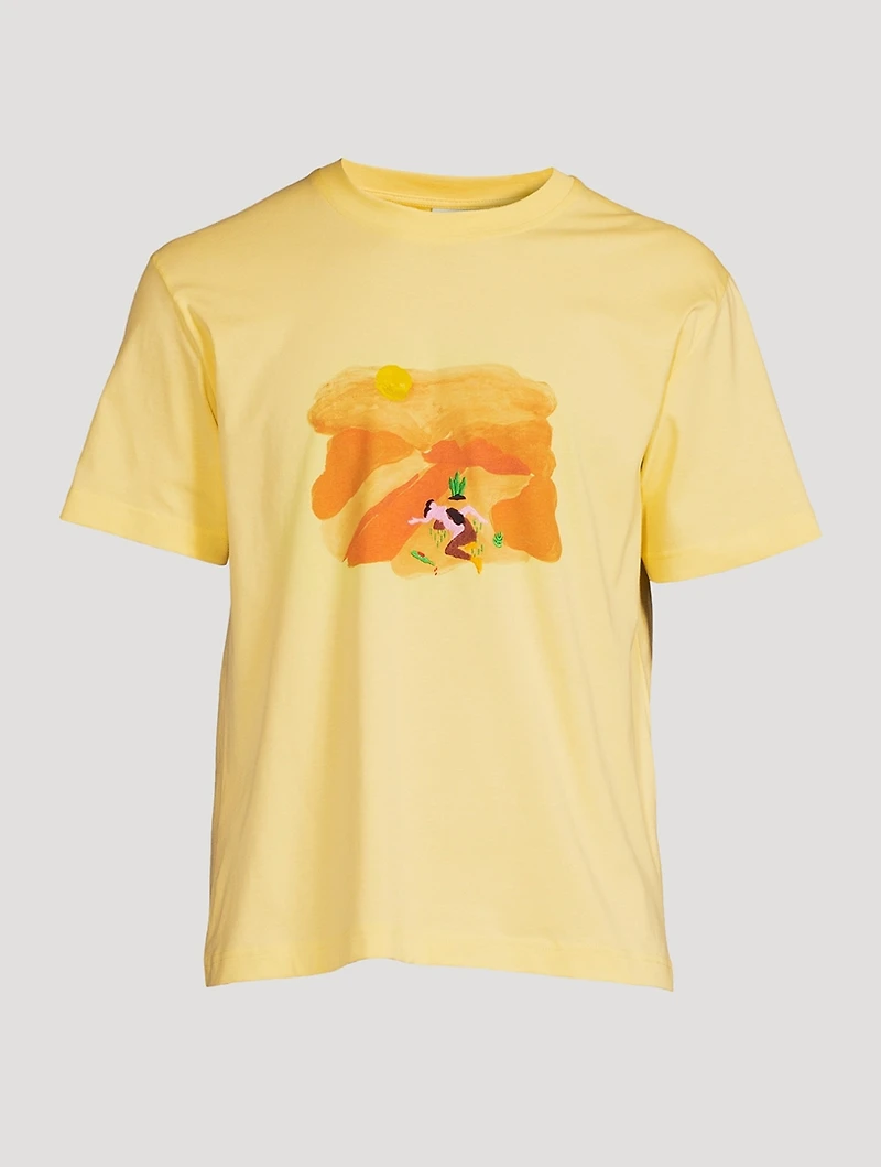 Cunni Sur La Pelouse Cotton T-Shirt