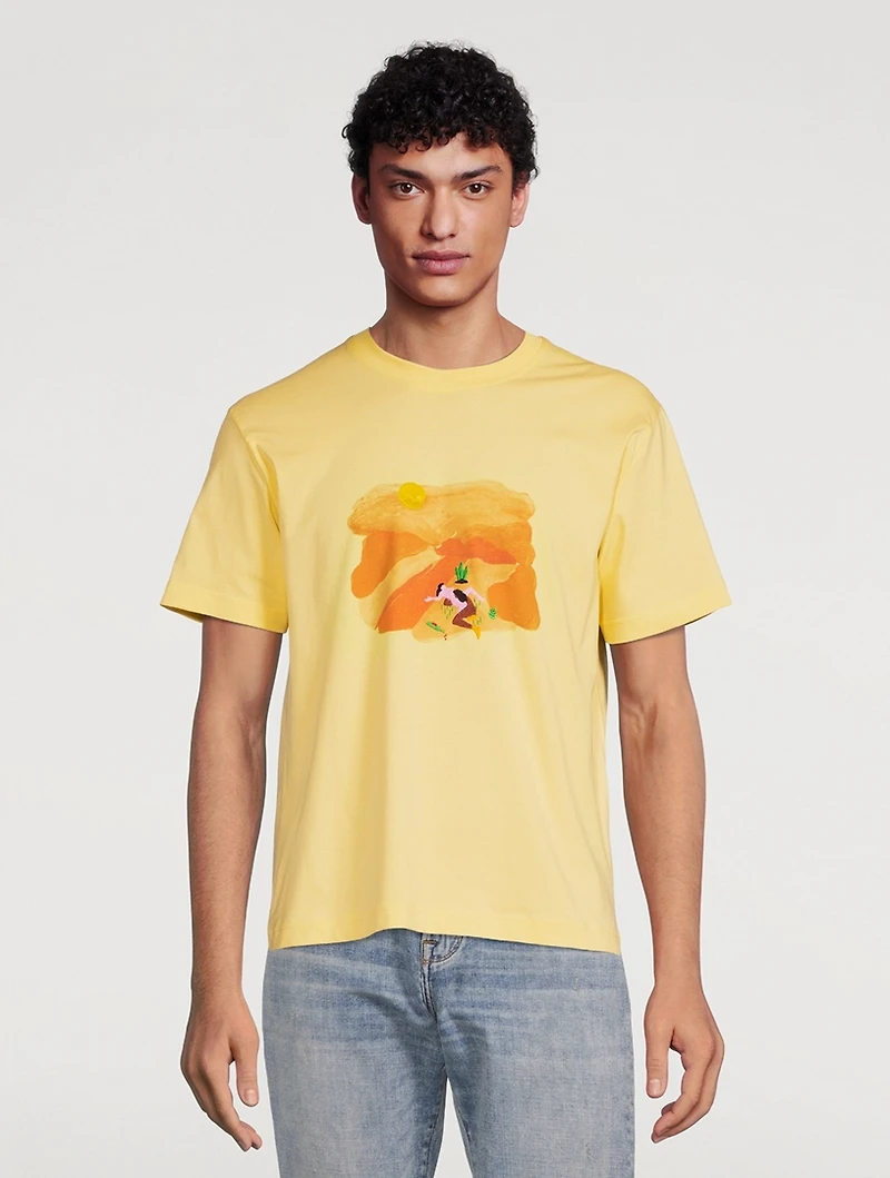 Cunni Sur La Pelouse Cotton T-Shirt