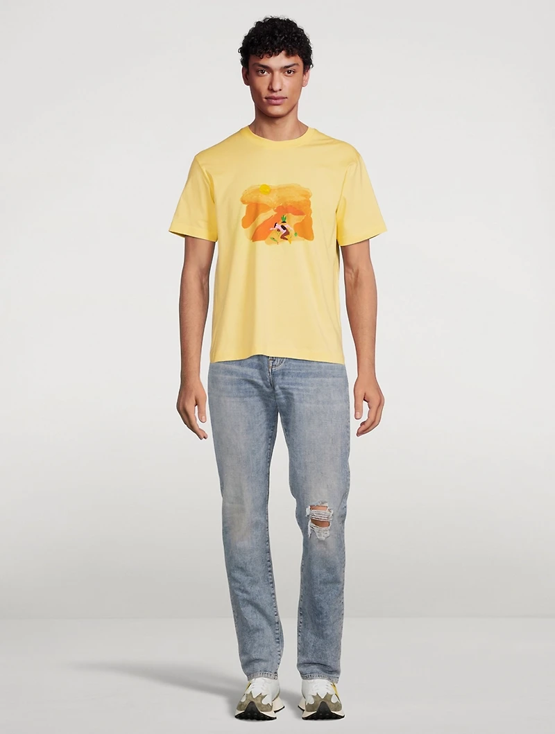 Cunni Sur La Pelouse Cotton T-Shirt