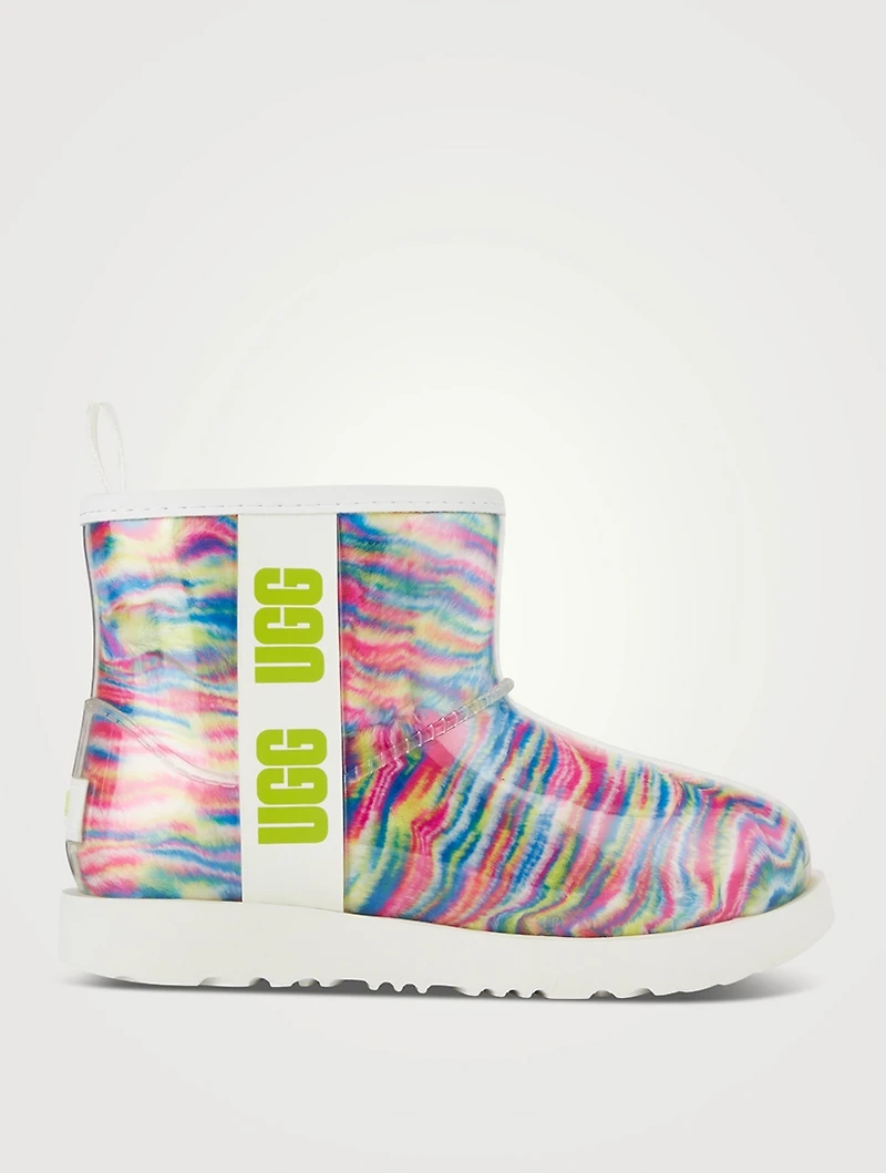 Kids Clear Mini Pixelate Boots