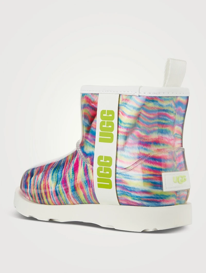 Kids Clear Mini Pixelate Boots