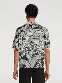 Jungle Parrots Bowling Shirt