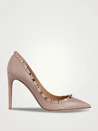 Rockstud Leather Pumps