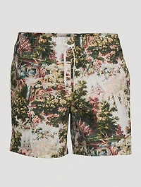 Recycled Swim Shorts Waterfall Print