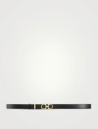 Reversible And Adjustable Gancini Belt