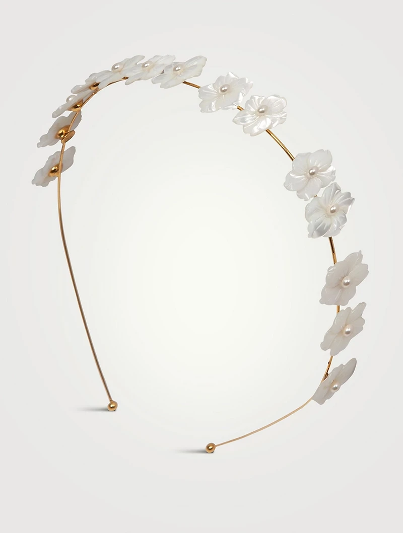 Marika Headband With Pearls