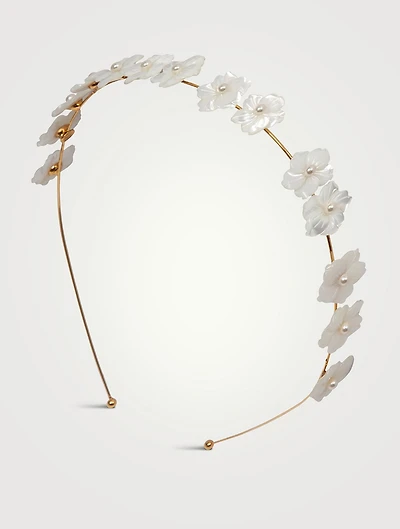 Marika Headband With Pearls