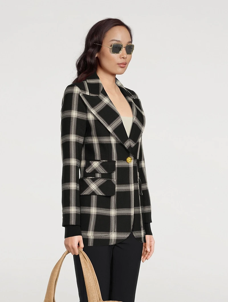 Square Sunglasses With Chain