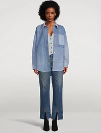 Ava Reclaimed Denim Vest