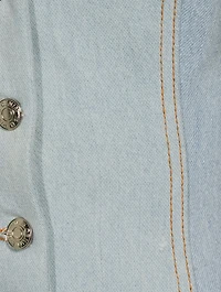 Ava Reclaimed Denim Vest