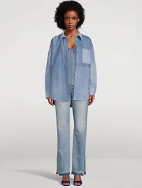 Reclaimed Denim Bustier