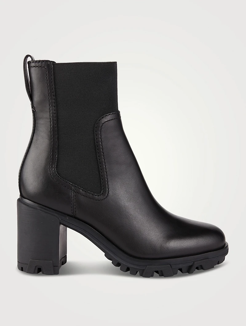 Shiloh Leather High Heel Boots