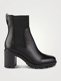 Shiloh Leather High Heel Boots