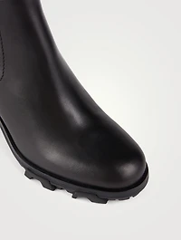 Shiloh Leather High Heel Boots