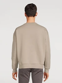 Cotton Crewneck Sweatshirt