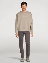 Cotton Crewneck Sweatshirt