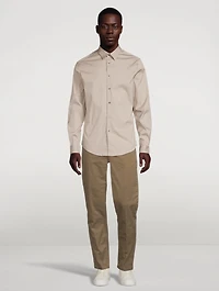 Stretch Poplin Shirt