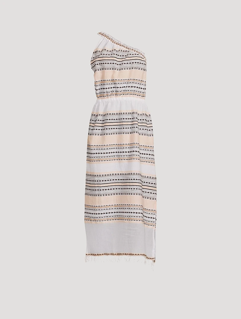 Habiba One-Shoulder Midi Dress