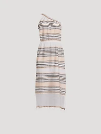 Habiba One-Shoulder Midi Dress