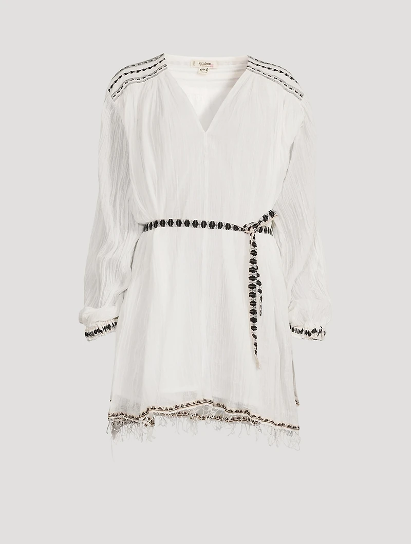 Habiba Flowy Poet Blouse