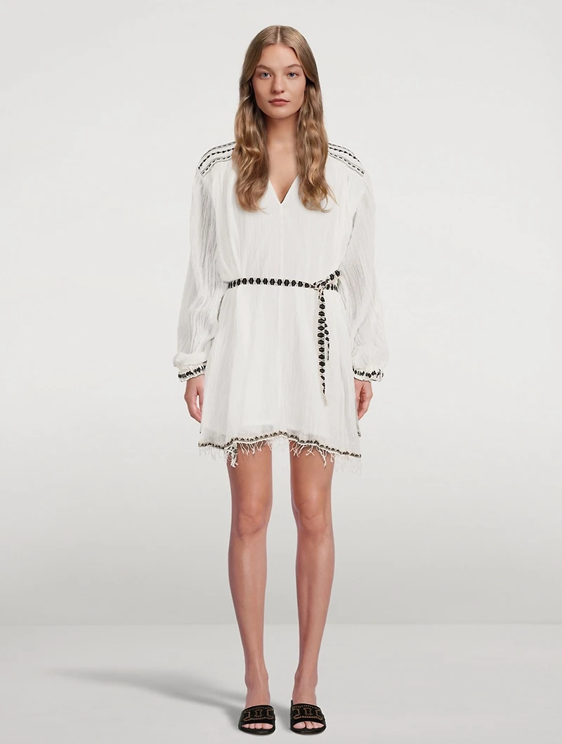 Habiba Flowy Poet Blouse