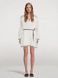 Habiba Flowy Poet Blouse