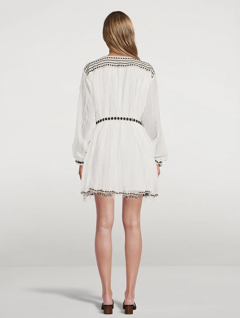 Habiba Flowy Poet Blouse