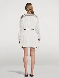 Habiba Flowy Poet Blouse