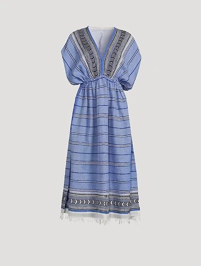 Neela Plunge Neck Dress