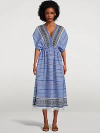Neela Plunge Neck Dress