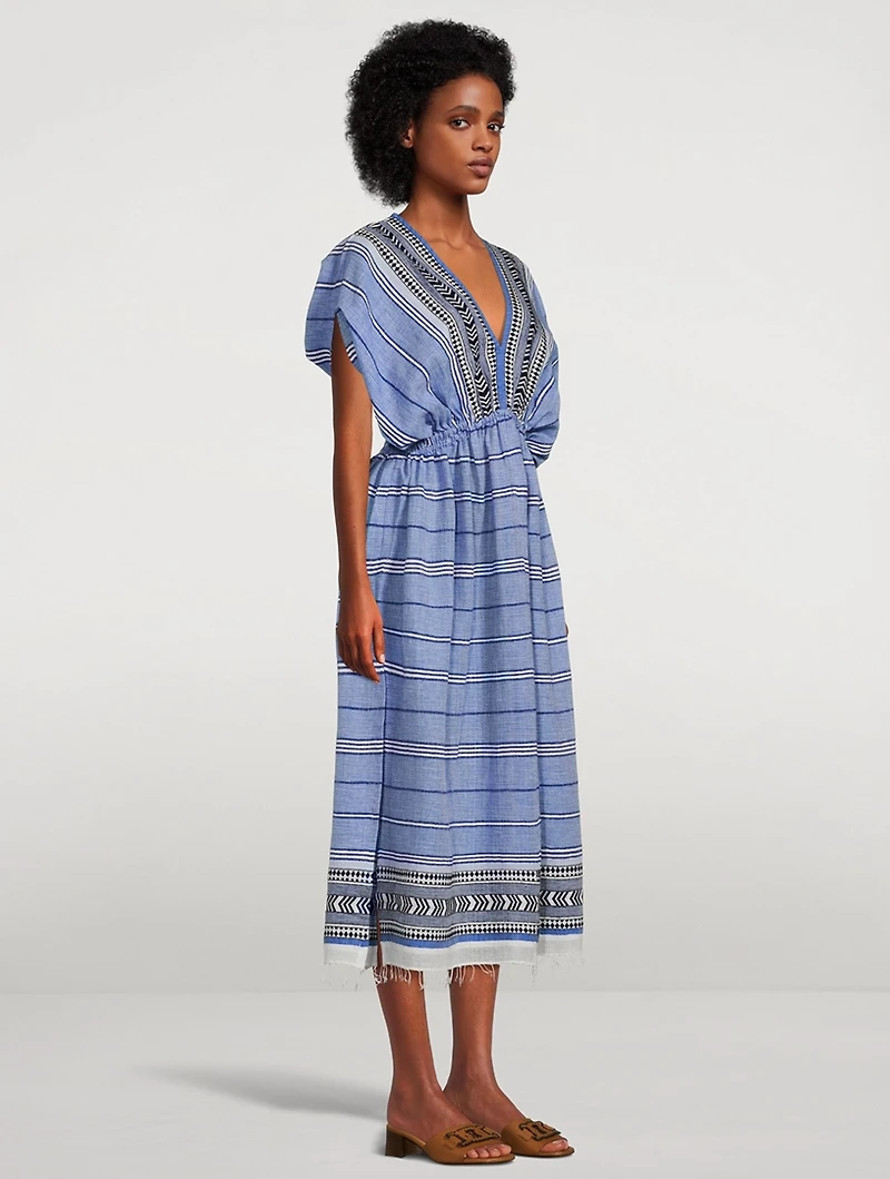Neela Plunge Neck Dress