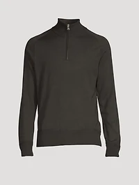 Lennard Merino Half-Zip Sweater