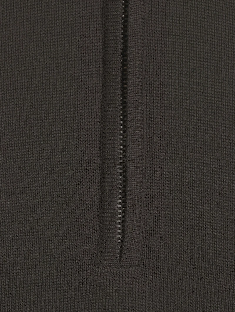 Lennard Merino Half-Zip Sweater