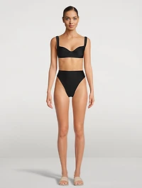 Incline High-Waisted Swim Bottoms